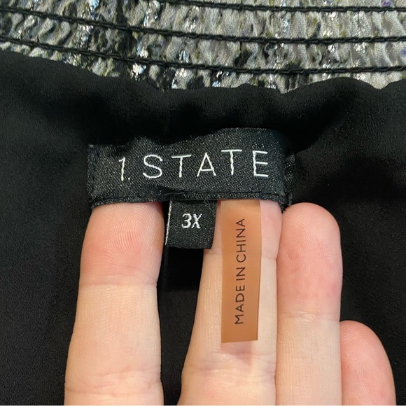 Shiny Snake Pattern Party Dress - Picture 3 of 4